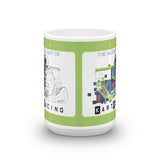 Modern Art of Kart Racing Super Kart Coffee Mug