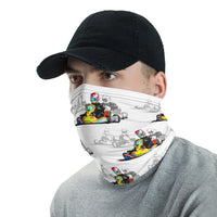 Kart Racing Neck Gaiter Face Mask