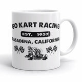 Vintage Karting Est 1957 Pasadena California Coffee Mug