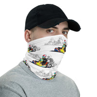 Kart Racing Neck Gaiter Face Mask