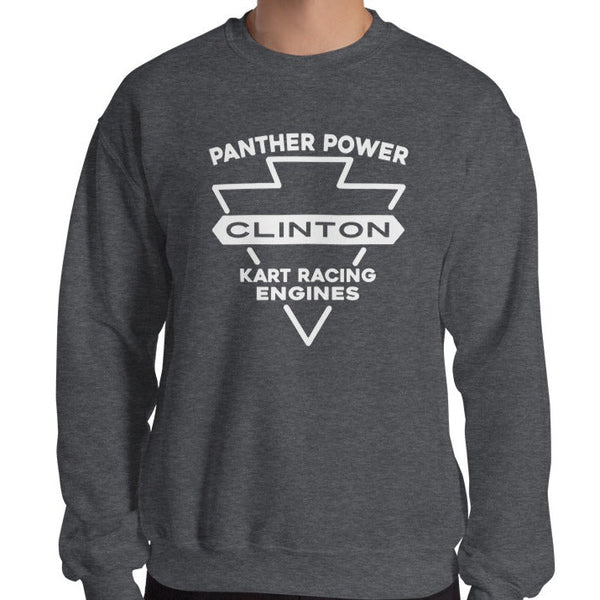 Vinatge Karting Clinton Panther Power Kart Racing Engines Unisex Sweatshirt