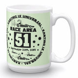 Kart Racing Race Area 51 "Karting is Universal" Coffee Mug