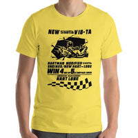 Vintage Karting Hartman Saetta V18 Racing Engine Premium Short-Sleeve Unisex T-Shirt