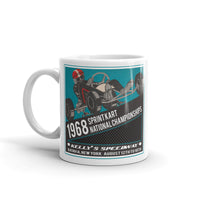 Vintage Kart Racing 1968 Sprint Nationals Batavia, NY Coffee Mug