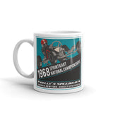 Vintage Kart Racing 1968 Sprint Nationals Batavia, NY Coffee Mug