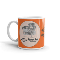 Vintage Karting West Bend Kart Racing Power Bee Engines Coffee Mug