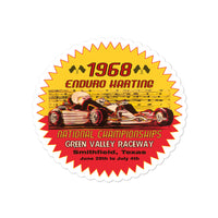 Vintage Karting 1968 Enduro Nationals Green Valley Raceway Bubble-free stickers