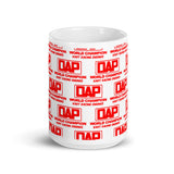 Vintage Karting DAP World Champion Kart Racing Engines Coffee Mug