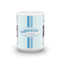 Vintage Karting British Kart Championship 1961 Brands Hatch Fastakart Coffee Mug