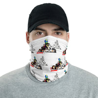 Kart Racing Neck Gaiter Face Mask