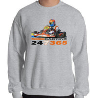 Kart Racing 24 7 365 Unisex Sweatshirt