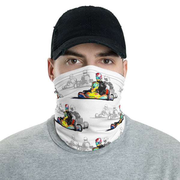 Kart Racing Neck Gaiter Face Mask