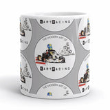The Modern Art of Karting #208 White Glossy Coffee Mug
