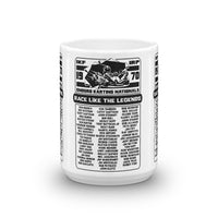 Vintage Kart Racing 1970 Enduro Nationals Race Like A Legend Coffee Mug