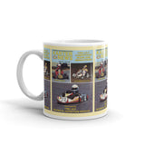 Vintage Karting January 1988 Karter News Magazine Cover Coffee Mug