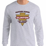 Vinatge Karting Clinton Panther Power Kart Racing Engines Men’s Long Sleeve Shirt