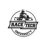 Kart Racing Race Tech U Circle Bubble-free stickers