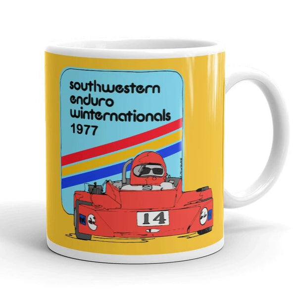 Vintage Karting 1977 Southwestern Enduro Nationals Coffee Mug