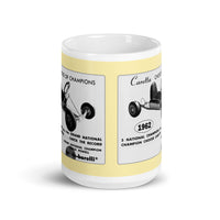 Vintage Karting 1962 Caretta "Choice of Champions" Ingels & Borelli Coffee Mug