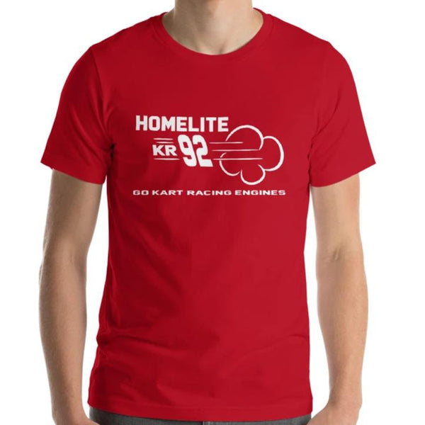 Vintage Karting Homelite KR 92 Kart Engine Premium Short-Sleeve Unisex T-Shirt