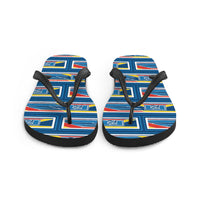 Kart Racing FA Kart Inspired Flip-Flops
