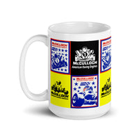 Vintage Karting McCulloch American Racing Engine Quad Coffee Mug