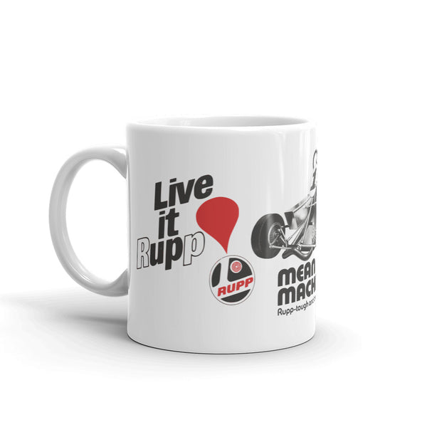 Live It Rupp Vintage Live It Rupp Enduro Kart Mean Machine Coffee Mug – Kart Racers ...