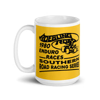 Vintage Karting 1980 Roebling Road Enduro Races Coffee Mug