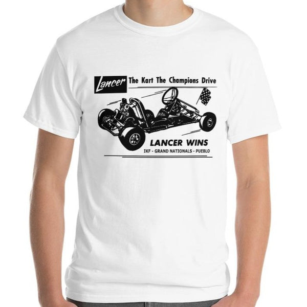 Vintage Karting Lancer "The Kart The Champions Drive" Premium Short Sleeve T-Shirt