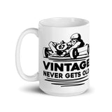 Vintage Enduro Karting Never Gets Old Coffee Mug
