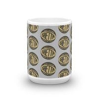 Vintage Karting SAETTA Made in Italy Kart Engine Pattern Coffee Mug