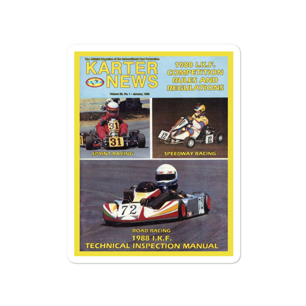 Vintage Karting Banzai IKS Kart Shop Bubble-free stickers – Kart Racers  Speed Shop