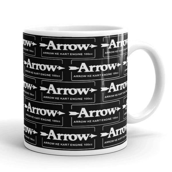 Vintage Karting Arrow KE 100cc Kart Engine Coffee Mug