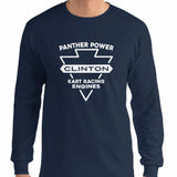 Vinatge Karting Clinton Panther Power Kart Racing Engines Men’s Long Sleeve Shirt