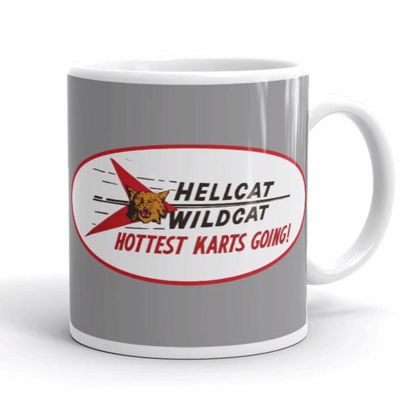 Vintage Kart Racing Hellcat Go Kart Coffee Mug