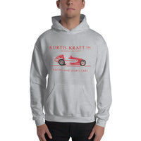 Vintage Kurtis Kraft Race Cars Hooded Sweatshirt