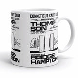 Vintage Kart Racing 1971 Connecticut Kart Club Enduro Nationals Coffee Mug
