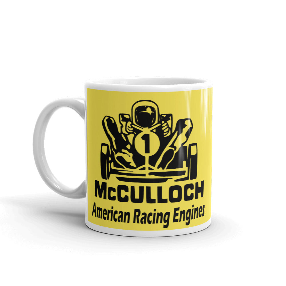 Vintage McCulloch Racing Engines Enduro Coffee Mug – Kart Racers Speed Shop
