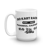 Vintage Karting Est 1957 Pasadena California Coffee Mug