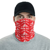 Kart Racing I Live for Race Day Neck Gaiter Face Mask
