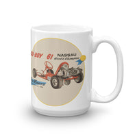 Vintage Karting Fox Go Boy Nassau 1961 World Champion Coffee Mug