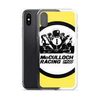 Vintage Kart Racing McCulloch Twin Engine Enduro iPhone Case