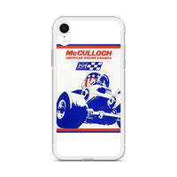 Vintage Karting McCulloch Racing Engines RWB iPhone Case