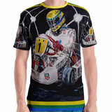 Vintage Kart Racing Aryton Senna Men's T-shirt