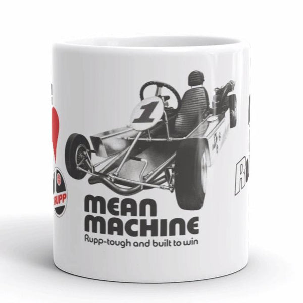 Vintage Live It Rupp Enduro Kart Mean Machine Coffee Mug