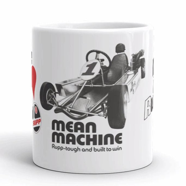 Live It Rupp Vintage Live It Rupp Enduro Kart Mean Machine Coffee Mug – Kart Racers ...