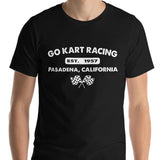 Vintage Karting Est 1957 Pasadena California Premium Short-Sleeve Unisex T-Shirt