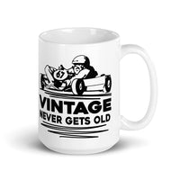 Vintage Enduro Karting Never Gets Old Coffee Mug