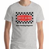 Vintage Karting West Bend Kart Racing Engines Premium Short-Sleeve Unisex T-Shirt