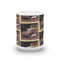 Vintage Racing 1960 White Quarter Midget Coffee Mug